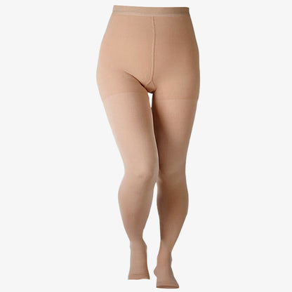 Medizinische Kompressionsstrumpfhose ohne Zehen in Übergröße (20–30 mmHg) - Nackt - 4XL - image 3