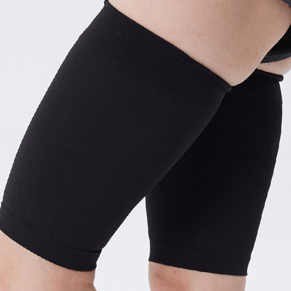 Medizinische Oberschenkel-Kompressionsmanschette in Übergröße, Unisex - Schwarz - 4XL - image 17