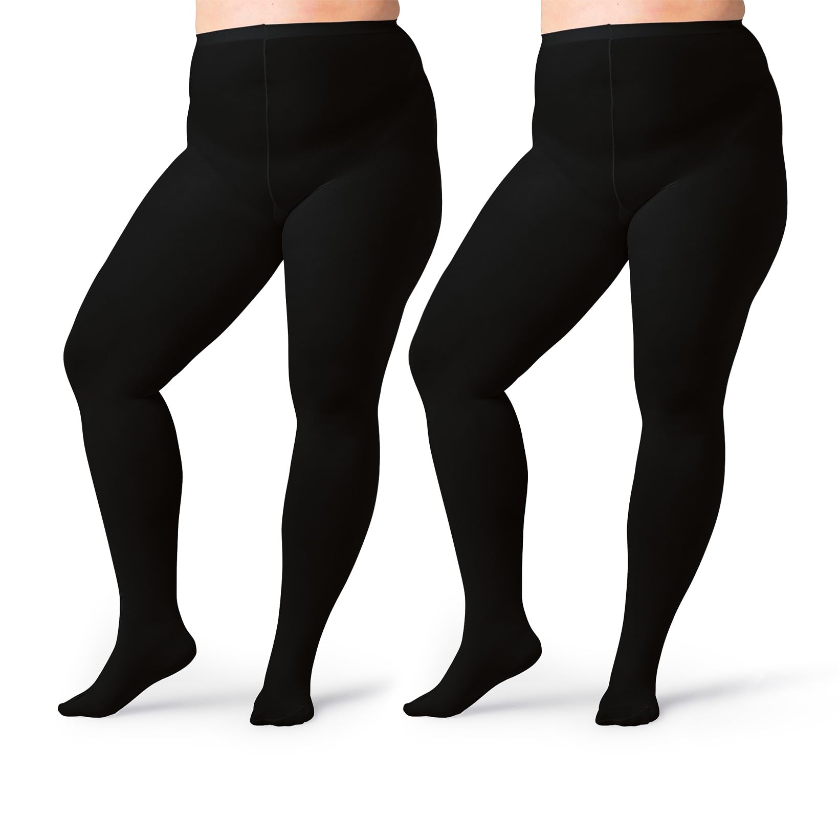 Medizinische Kompressionsstrumpfhosen in Übergröße (15–20 mmHg) - image 2