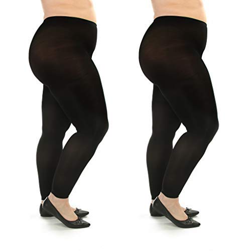 Medizinische Kompressionsstrumpfhose ohne Fuß in Übergröße (20–30 mmHg) - image 4