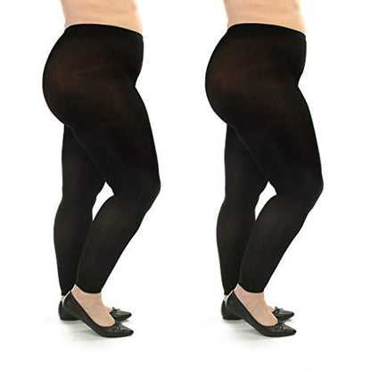 Medizinische Kompressionsstrumpfhose ohne Fuß in Übergröße (20–30 mmHg) - image 4