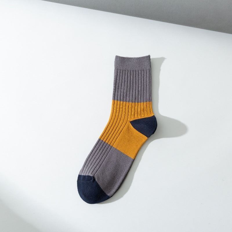 Viertelsocken in Kontrastfarbe in Übergröße (5 Paar)