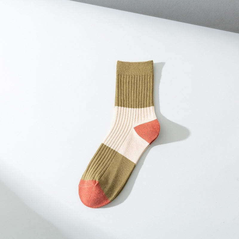 Viertelsocken in Kontrastfarbe in Übergröße (5 Paar)