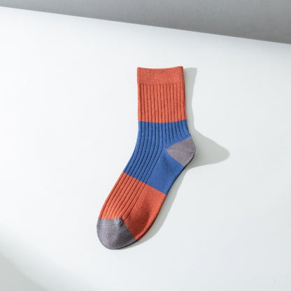 Viertelsocken in Kontrastfarbe in Übergröße (5 Paar)