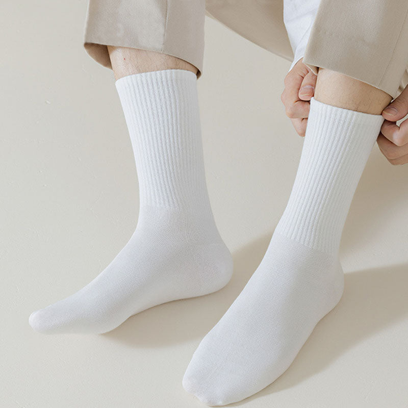 Weiche Socken in Übergröße, einfarbig (6 Paar)