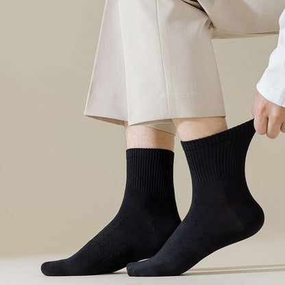 Weiche Socken in Übergröße, einfarbig (6 Paar)