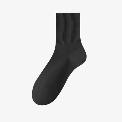Weiche Socken in Unifarben (6 Paar) - Schwarz - Quartal - EU36-43 (US3-9) - image 15