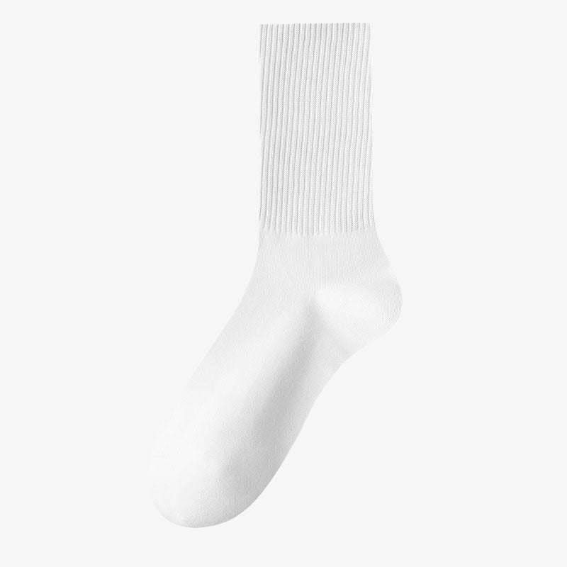 Weiche Socken in Unifarben (6 Paar) - Weiß - Crew - EU36-43 (US3-9) - image 19