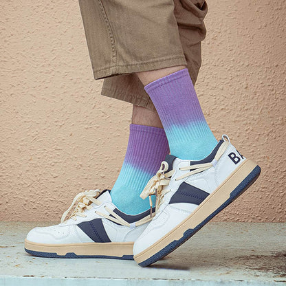 Modische Viertelsocken mit Farbverlauf (5 Paar) - image 3