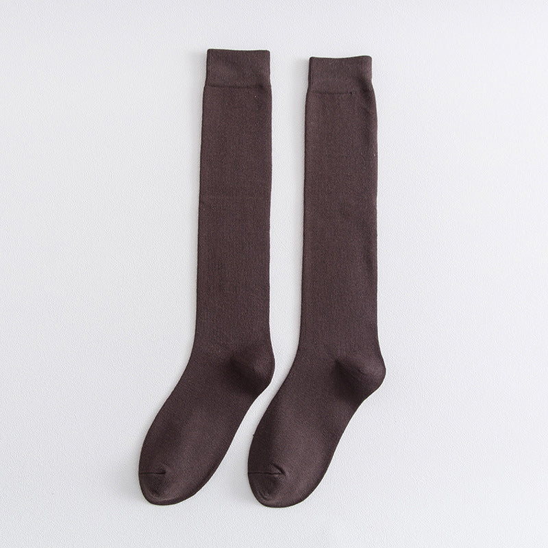 Elastische Kniestrümpfe (3 Paar) - Kaffee - EU39-45 (US6-11) - image 17