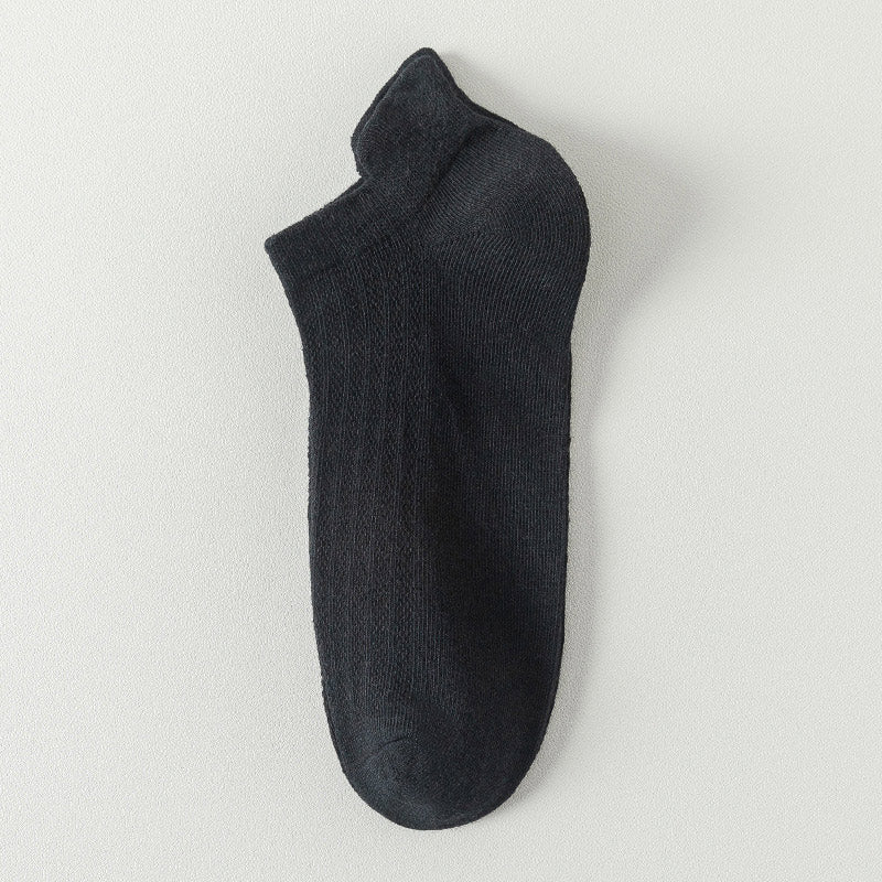 Mesh-Atmungsaktive Knöchelsocken (10 Paar) - Schwarz - EU44-50 (US10-15) - image 10