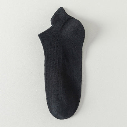 Mesh-Atmungsaktive Knöchelsocken (10 Paar) - Schwarz - EU44-50 (US10-15) - image 10