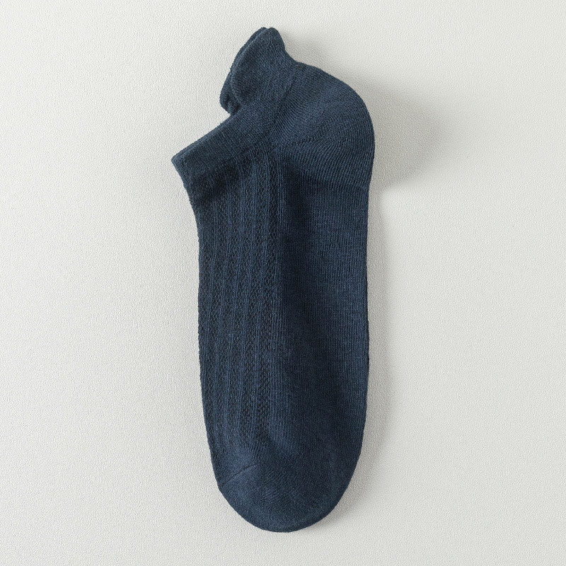 Mesh-Atmungsaktive Knöchelsocken (10 Paar) - Marineblau - EU44-50 (US10-15) - image 13