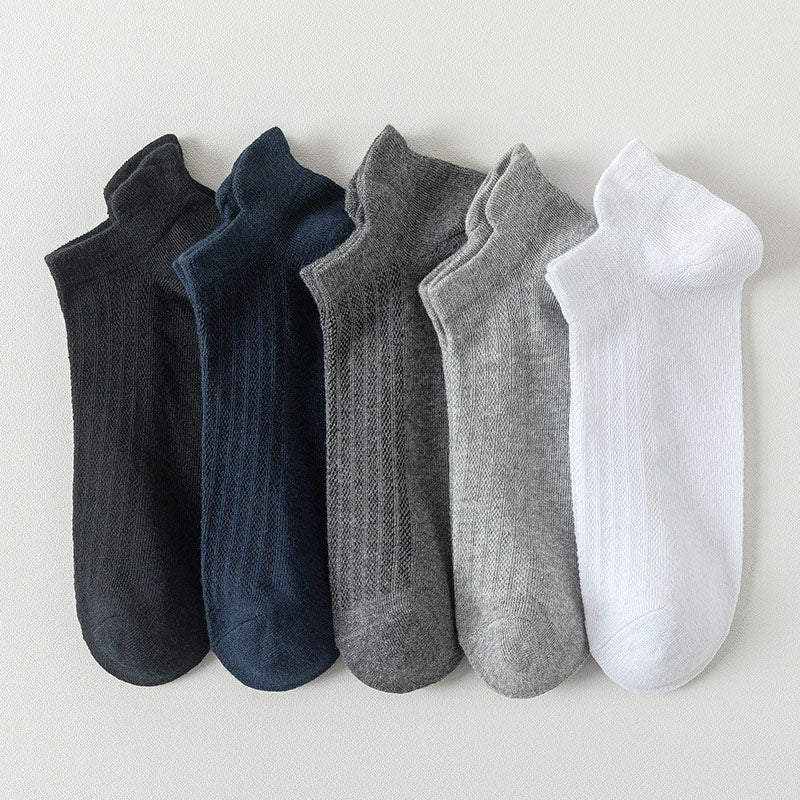 Mesh-Atmungsaktive Knöchelsocken (10 Paar) - Mehrfarbig*2 - EU44-50 (US10-15) - image 14