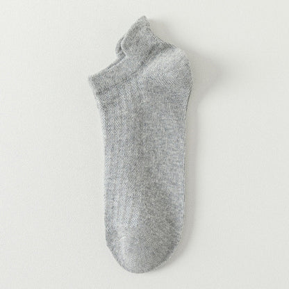 Mesh-Atmungsaktive Knöchelsocken (10 Paar) - Hellgrau - EU44-50 (US10-15) - image 16