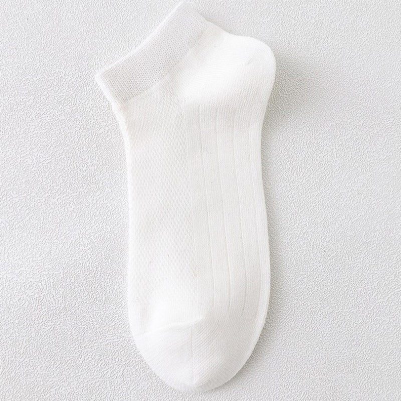 Sportliche Netz-Knöchelsocken (12 Paar) - Weiß - EU36-45 (US3-11) - image 12