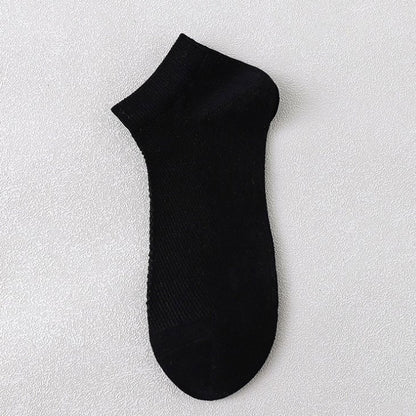 Sportliche Netz-Knöchelsocken (12 Paar) - Schwarz - EU36-45 (US3-11) - image 11