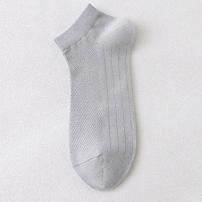 Sportliche Netz-Knöchelsocken (12 Paar) - Grau - EU36-45 (US3-11) - image 10