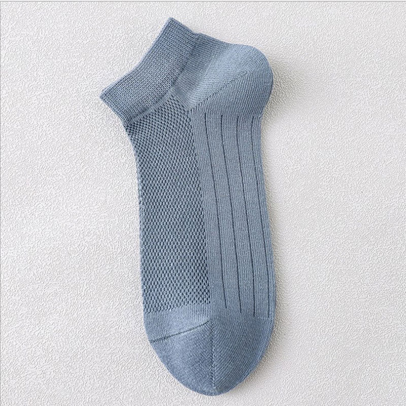 Sportliche Netz-Knöchelsocken (12 Paar) - Blau - EU36-45 (US3-11) - image 13