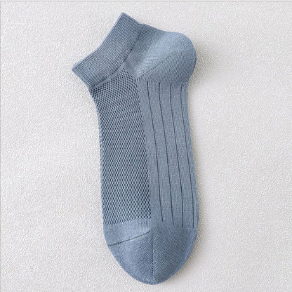Sportliche Netz-Knöchelsocken (12 Paar) - Blau - EU36-45 (US3-11) - image 13