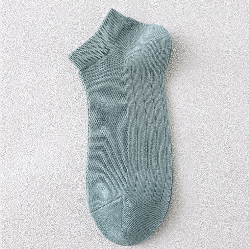 Sportliche Netz-Knöchelsocken (12 Paar) - Grün - EU36-45 (US3-11) - image 14