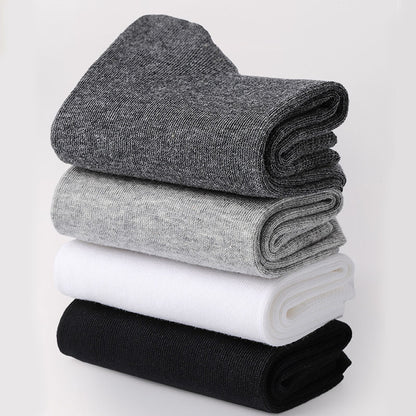 Einfarbige Casual Quarter Socken in Übergröße (5 Paar)
