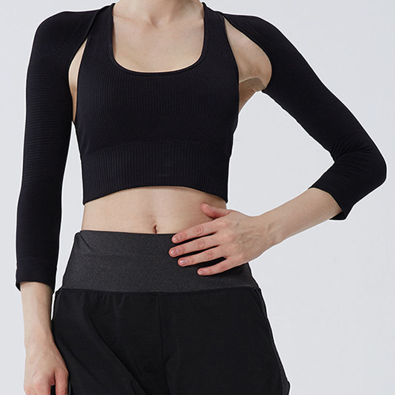 Elastischer Kompressions-Armformer für Rücken und Schultern - Schwarz - L - image 1