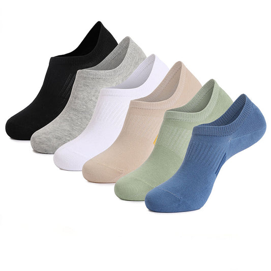 Atmungsaktive Söckchen in Übergröße, klassische Farben (6 Paar)