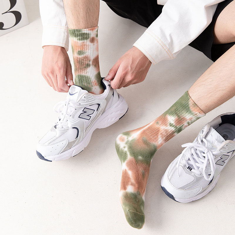 Viertelstrümpfe mit Batikmuster (5 Paar) - image 11