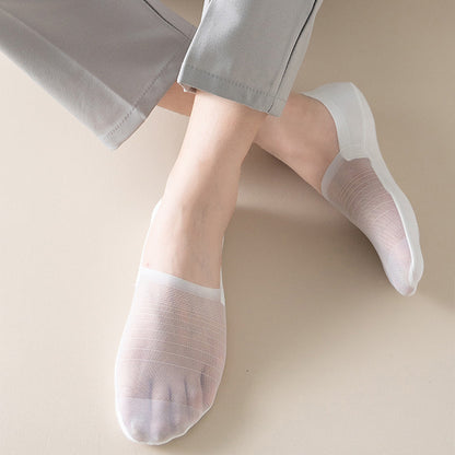 Unsichtbare Socken aus Eisseide (5 Paar) - image 5