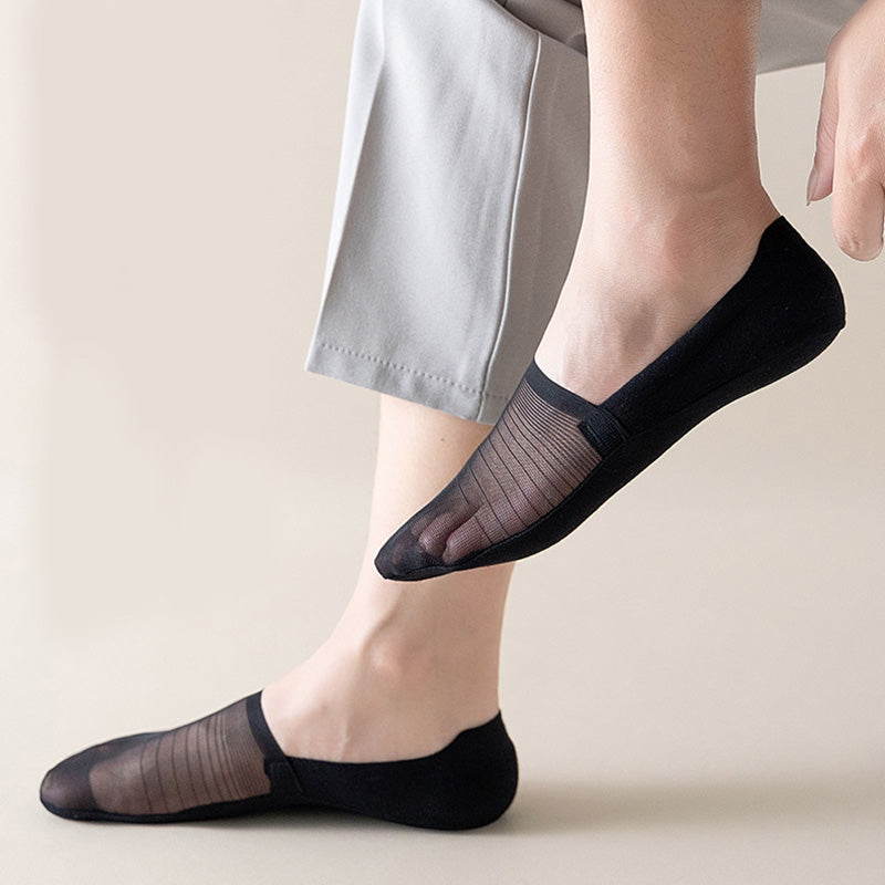 Unsichtbare Socken aus Eisseide (5 Paar) - image 2