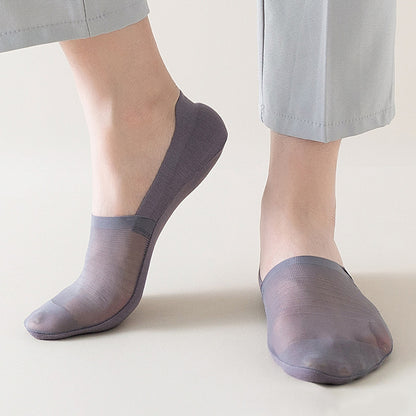 Unsichtbare Socken aus Eisseide (5 Paar) - image 3