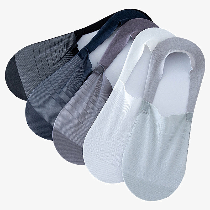 Unsichtbare Socken aus Eisseide (5 Paar) - image 10