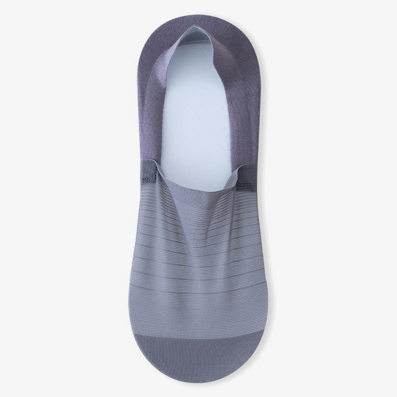 Unsichtbare Socken aus Eisseide (5 Paar) - Dunkelgrau - EU38-43 (US5-9) - image 12