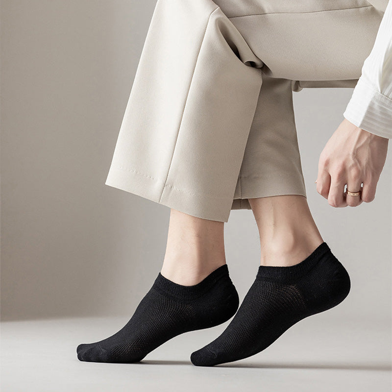 Netzartige, rutschfeste Silikon-Knöchelsocken (11 Paar) - image 3