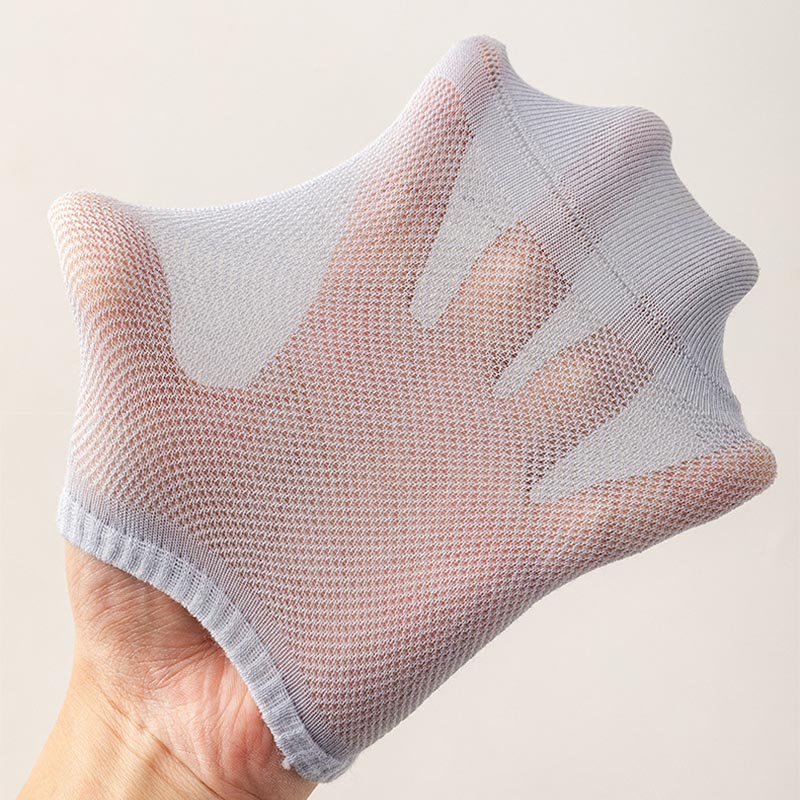 Netzartige, rutschfeste Silikon-Knöchelsocken (11 Paar) - image 8