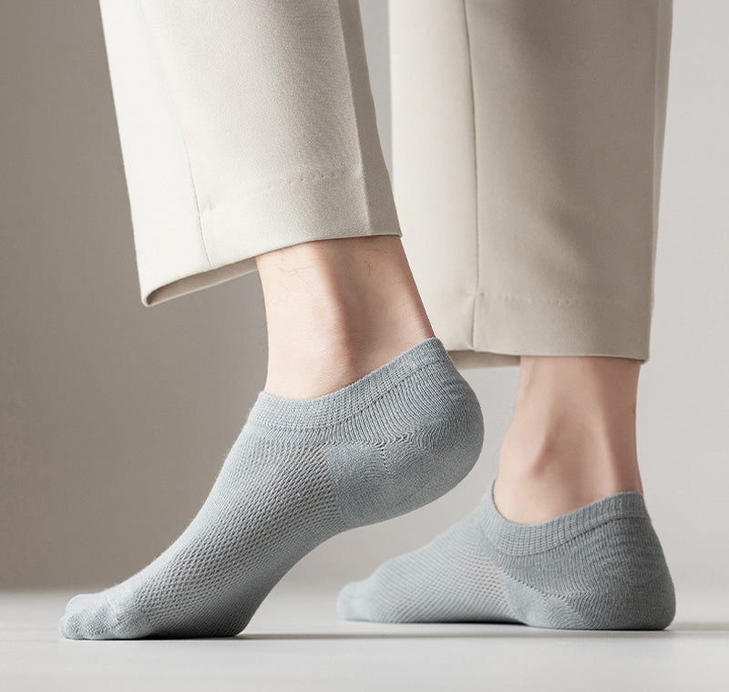 Netzartige, rutschfeste Silikon-Knöchelsocken (11 Paar) - image 7