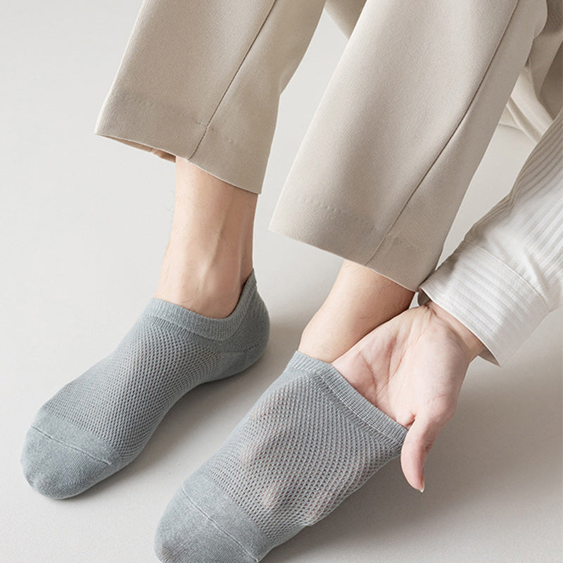 Netzartige, rutschfeste Silikon-Knöchelsocken (11 Paar) - image 9