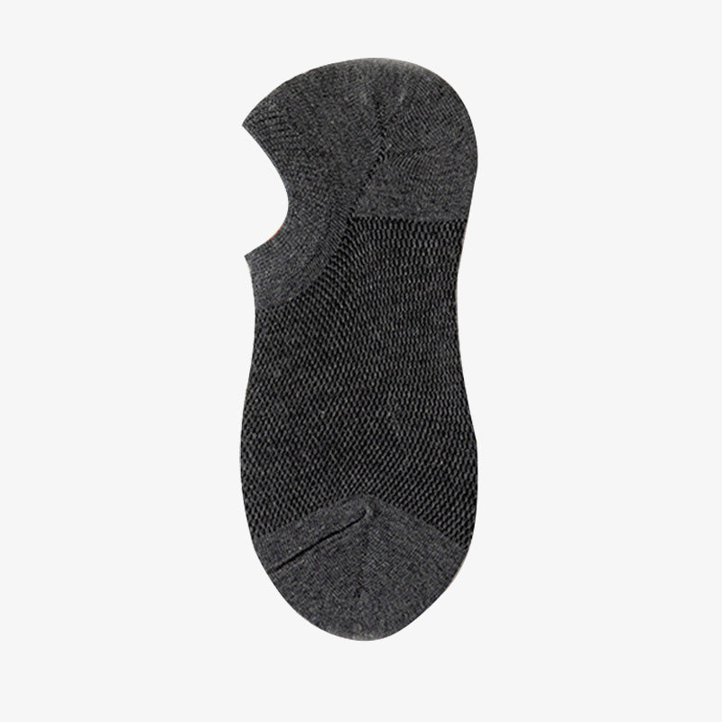 Netzartige, rutschfeste Silikon-Knöchelsocken (11 Paar) - Dunkelgrau - EU44-50 (US10-15) - image 12