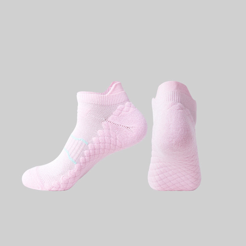Schnelltrocknende Sport-Knöchelkompressionssocken (4 Paar) - Rosa - EU36-40 (US3-7) - image 4