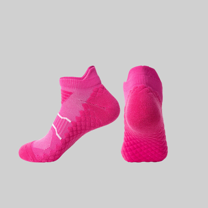 Schnelltrocknende Sport-Knöchelkompressionssocken (4 Paar) - Rose - EU36-40 (US3-7) - image 5