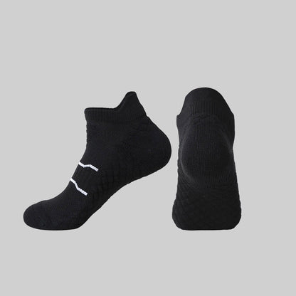 Schnelltrocknende Sport-Knöchelkompressionssocken (4 Paar) - Schwarz - EU36-40 (US3-7) - image 2