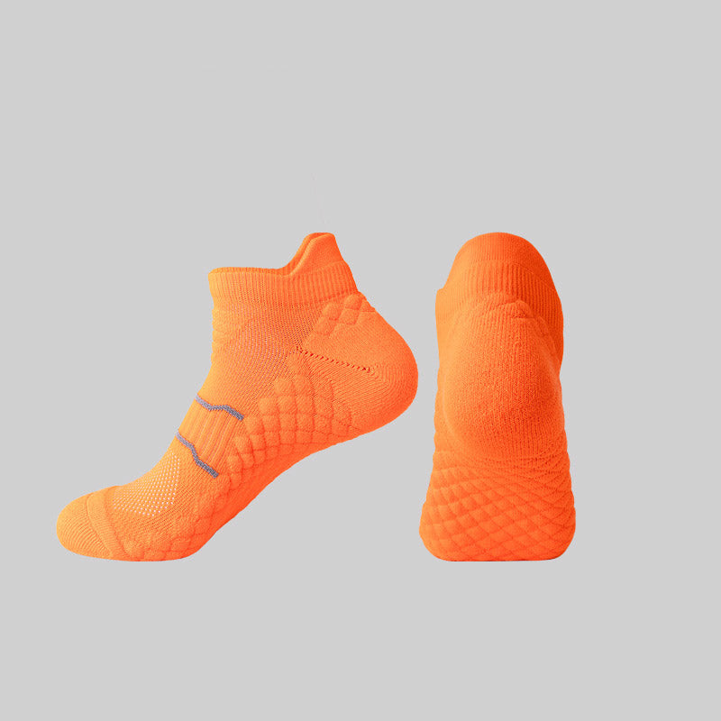 Schnelltrocknende Sport-Knöchelkompressionssocken (4 Paar) - Orange - EU36-40 (US3-7) - image 8