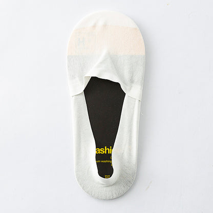Silikon-Anti-Flipping-Socken (5 Paar) - Weiß - EU42-48 (US8,5-13) - image 2