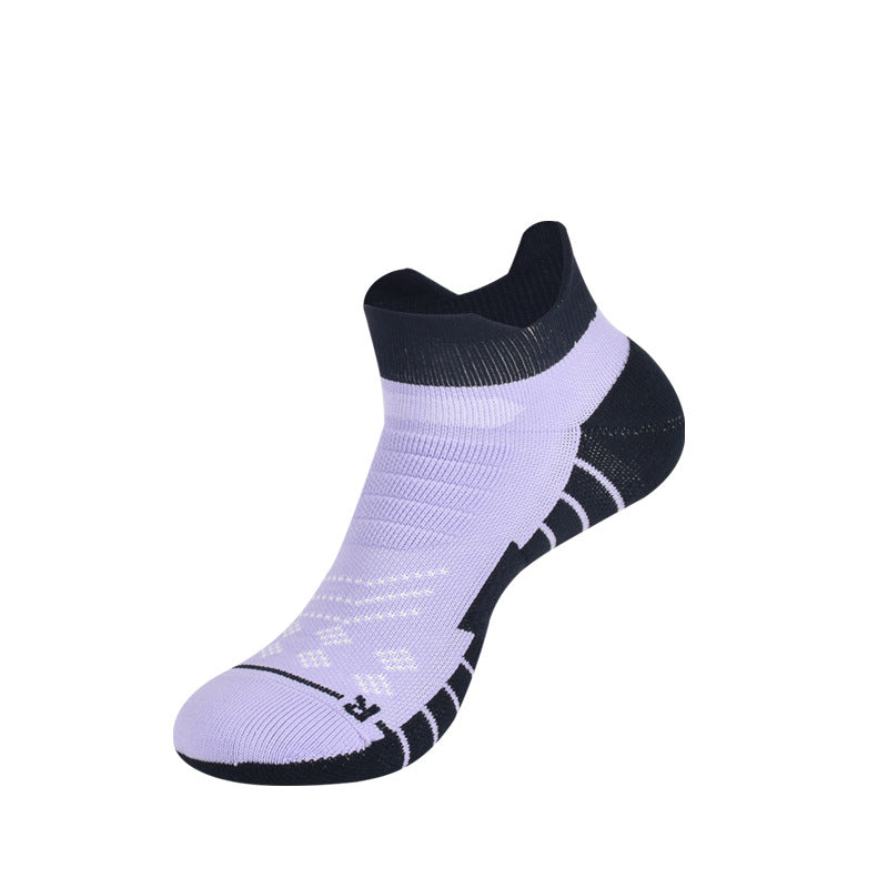 Knöchelsocken in verschiedenen Farben (3 Paar) - Hellviolett - S - image 5
