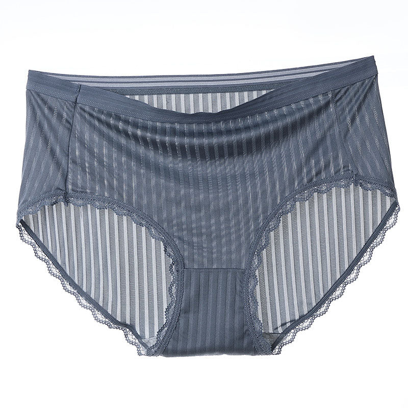 Atmungsaktive Slips aus Eisseide (5er-Pack) - Marineblau - 4XL - image 9