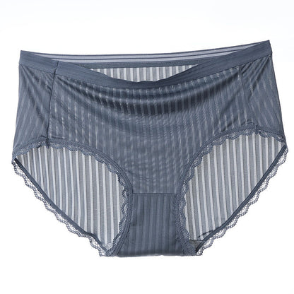 Atmungsaktive Slips aus Eisseide (5er-Pack) - Marineblau - 4XL - image 9