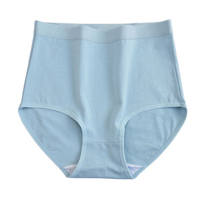 Baumwollslips mit hoher Taille in Übergröße (6er-Pack)