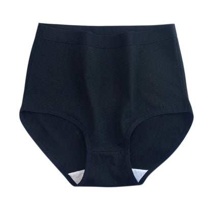 Baumwollslips mit hoher Taille in Übergröße (6er-Pack)