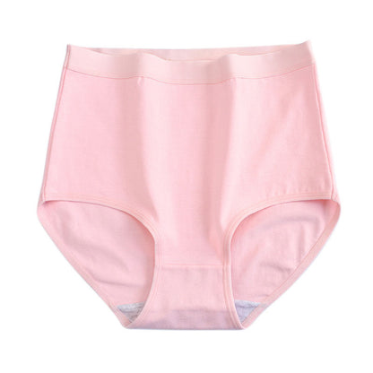 Baumwollslips mit hoher Taille in Übergröße (6er-Pack)